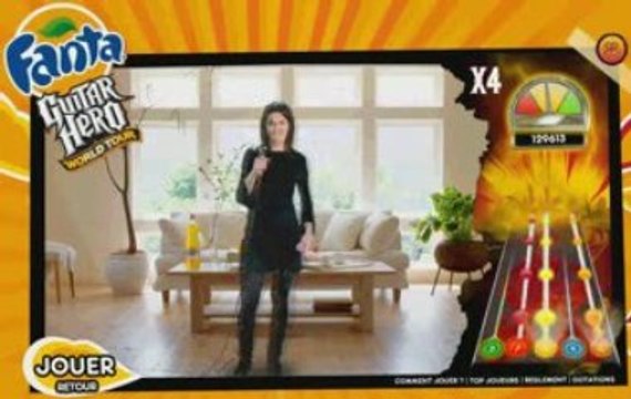Fanta Guitar Hero Wolrd Tour Cassou Chant 210714 points