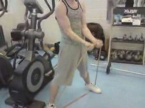 Resistance Band Bicep Curls