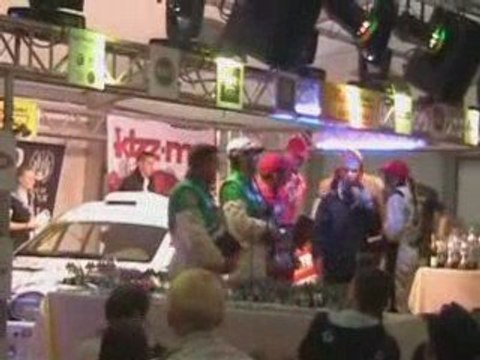 Podium rallye de wallonie 2009