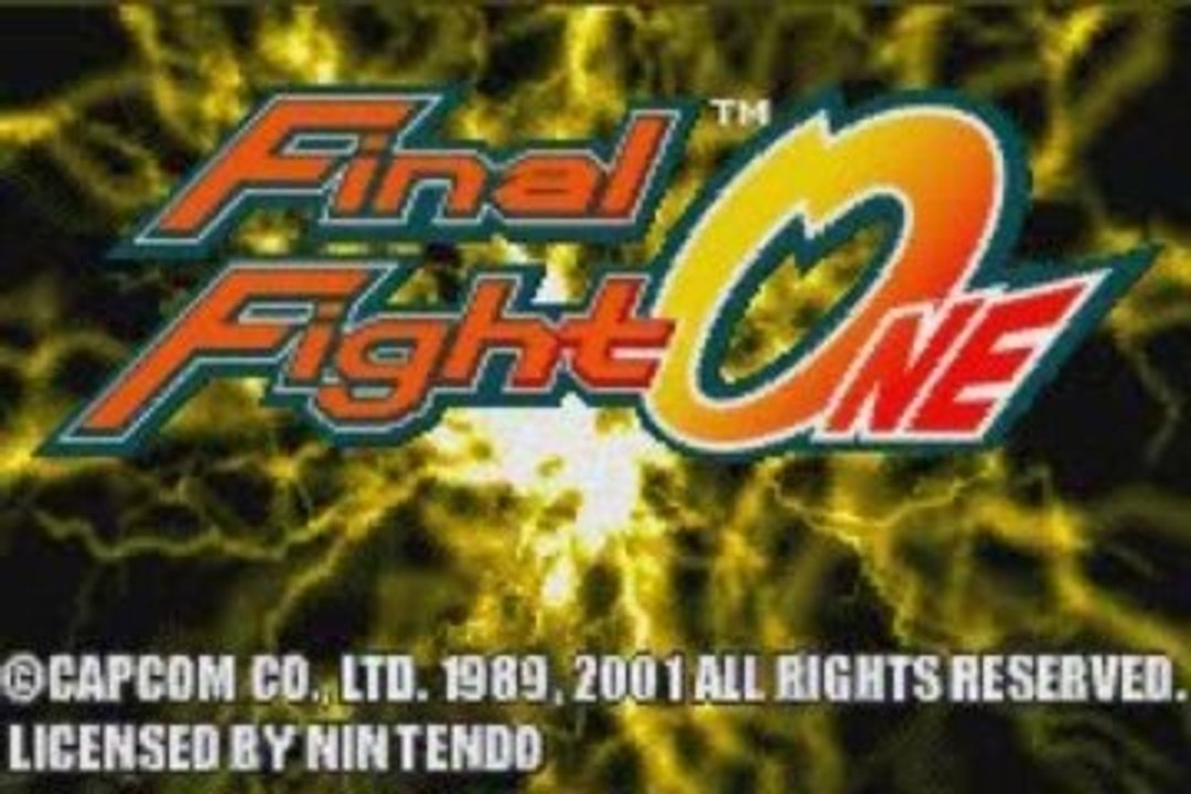 Final Fight One [GBA] capcom - 2001 - Beat'em all 2D