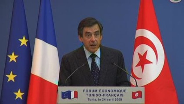 François Fillon en Tunisie