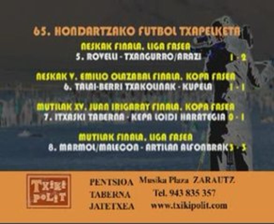 Plaierotako txapeldunak
