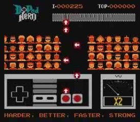 Daft Punk - D-Pad Hero - Harder Better Faster Stronger