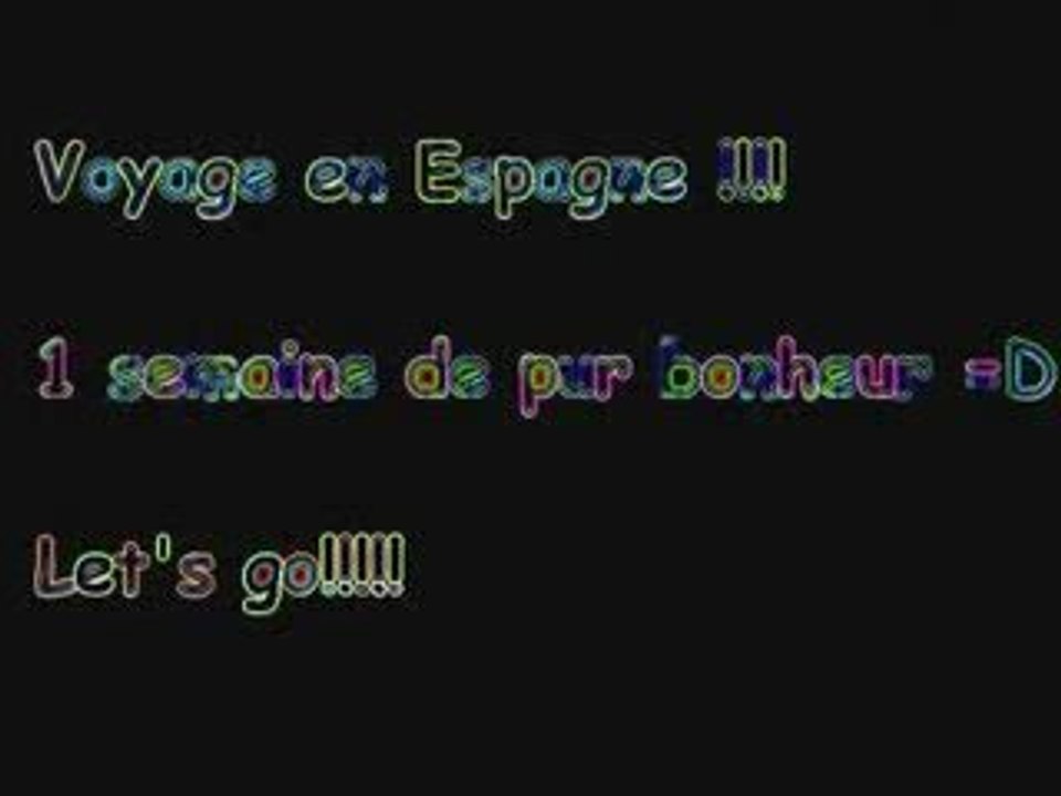 Voyage en Espagne