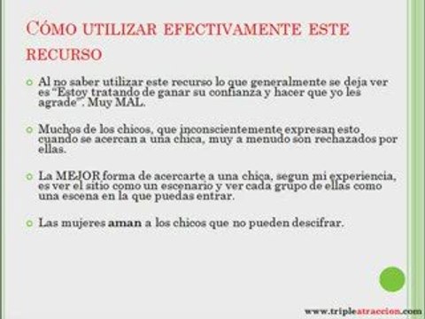 Truco para Hablar con Chicas - Como Conquistar a una Mujer
