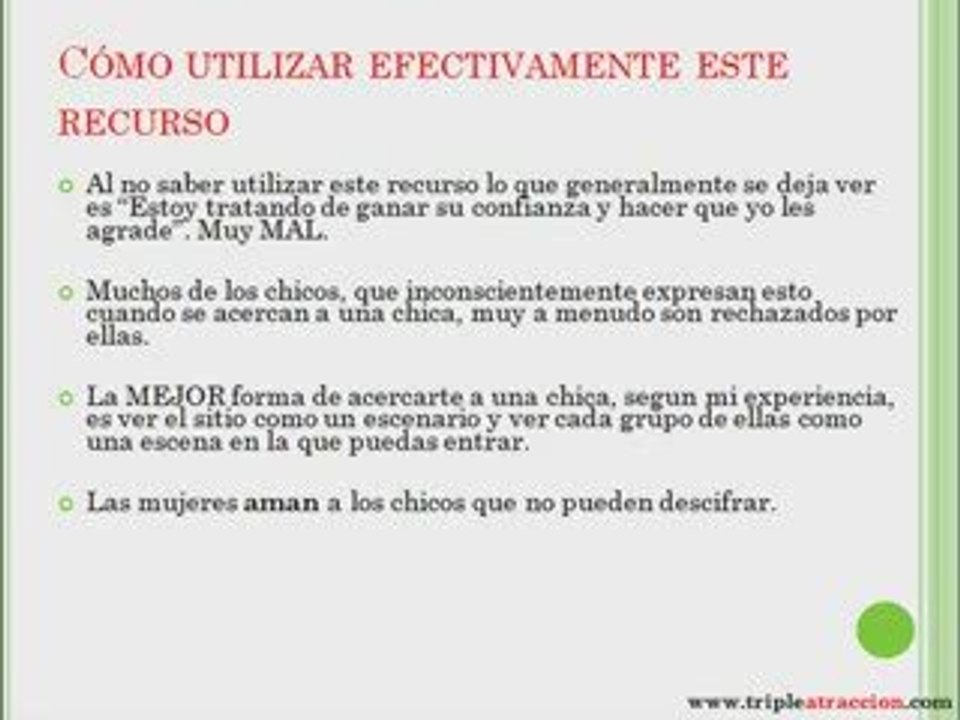 Truco para Hablar con Chicas - Como Conquistar a una Mujer