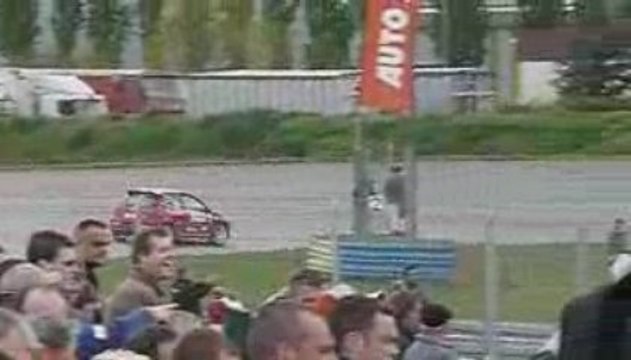 Rallycross Dreux 1 2009 - Essais chronos de Jonathan Pailler