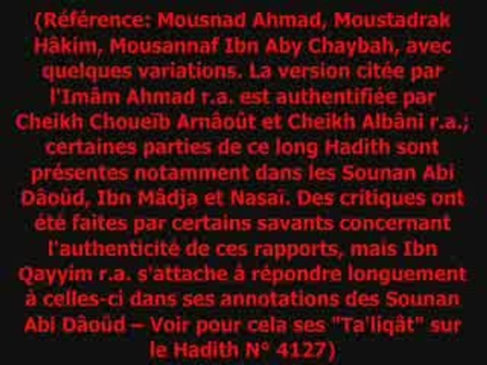 L' imposture du chatiment de la tombe en Islam