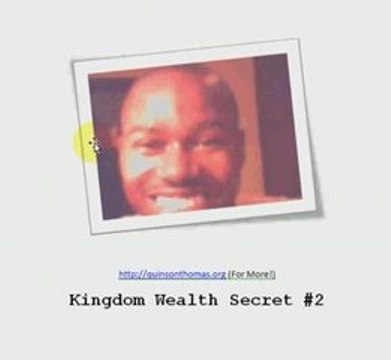 Money and Wealth: Christian(Kingdom)Wealth Secrets