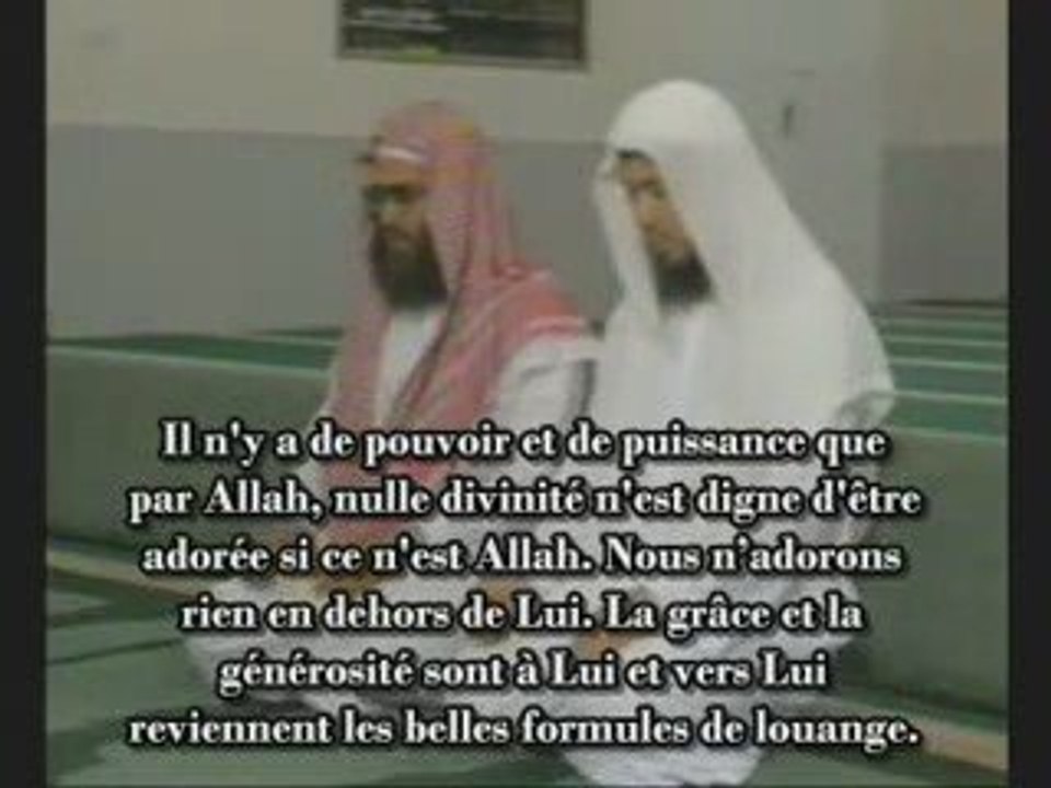 Les invocations (duaa) après la prière