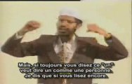 Zakir Naik: Jésus n'a jamais réclamé la divinité dans Bible