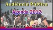 Audiência Publica Agenda 2012 - Itaim Paulista