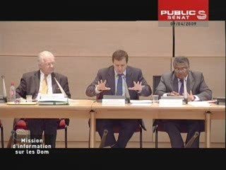 Audition,Mission d'information sur la situation des DOM sur l'identité culturelle des jeunes