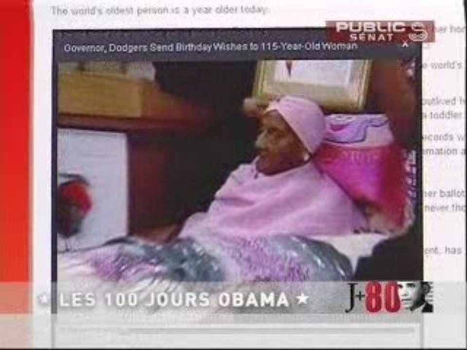 LES 100 JOURS OBAMA,J + 80