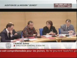 Audition,Table ronde de la mission sur l'avenir des jeunes