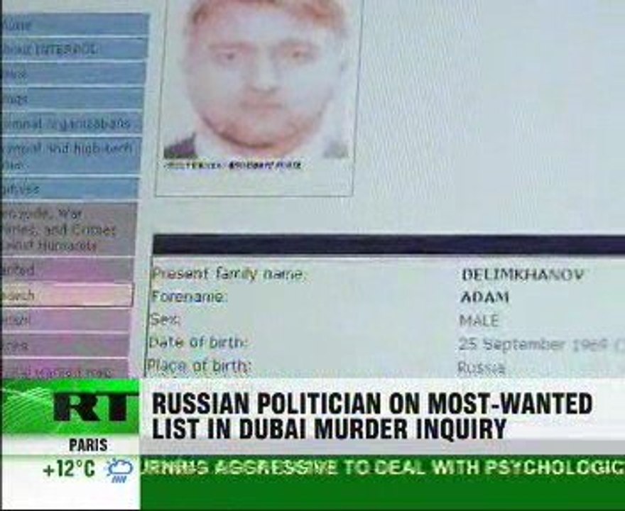 Russian deputy put on Interpol wanted list