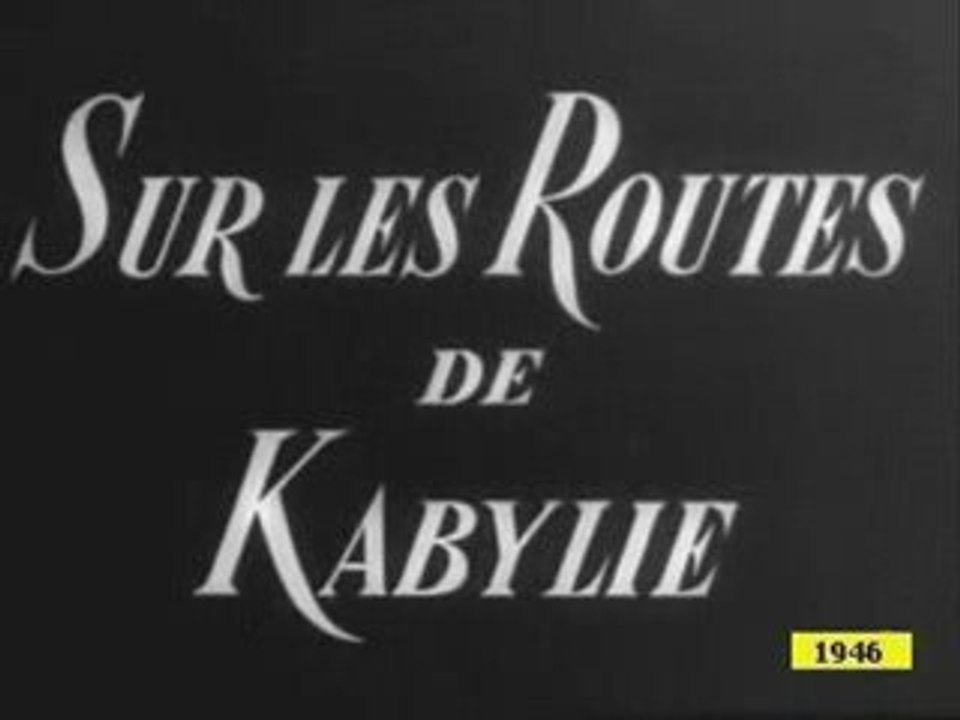 KABYLIE- ATH YANNI, ALGERIE TAMAZGHA (AFRIQUE NORD) EN 1946