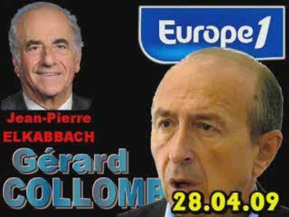 ITW de Gérard Collomb (28.04.09)