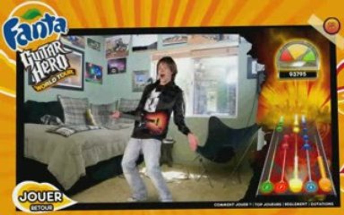 Fanta Guitar Hero Wolrd Tour Drizzt Guitare 147587 points