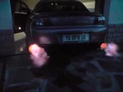 mazda rx8 FLAMMES