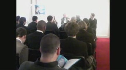 Première session de formation du pôle Europe - 25 avril 2009