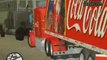 GTA san andreas coca cola christmas truck mod