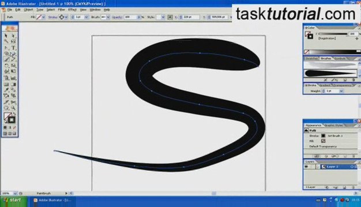 Create new art brush in illustrator - Tutorial