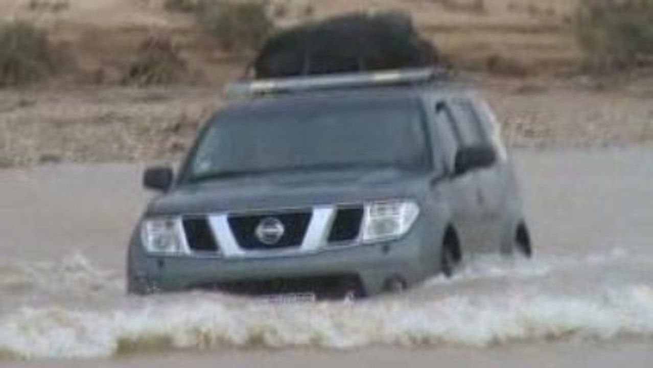 raid 4x4 maroc avril  2009 nissan cahors