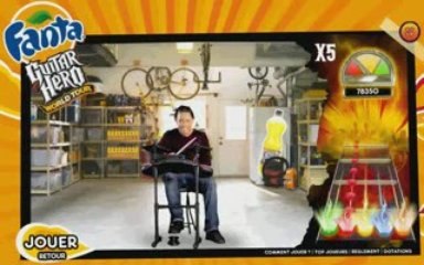 Fanta Guitar Hero Wolrd Tour Remisland Batterie 122900 po...