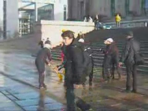 Marionnette dans les rues de Berlin