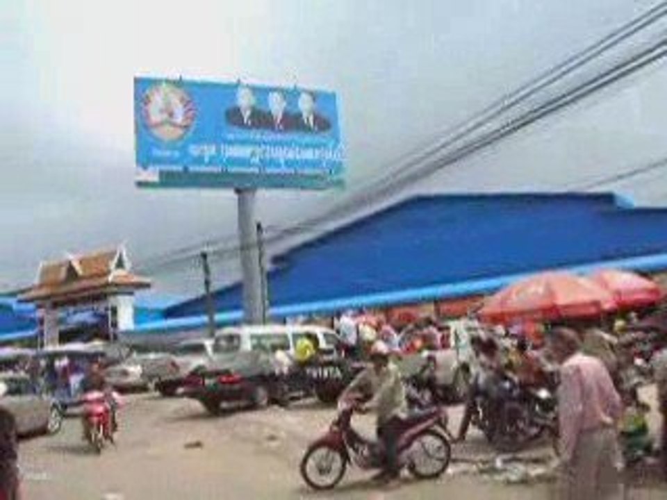 Cambodge 2009 - Ballade dans les rues de Sihanoukville