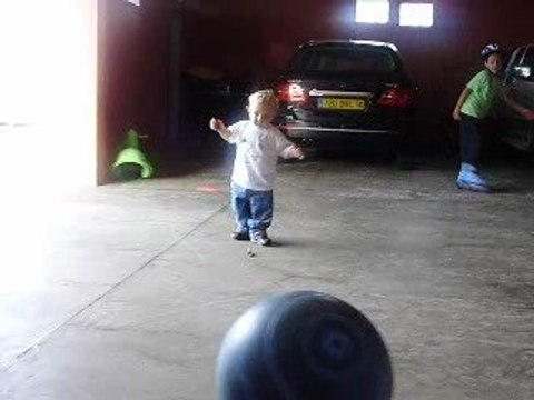 Albane,ses premiers pas...