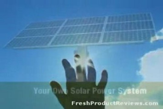 Homemade Solar Power Systems