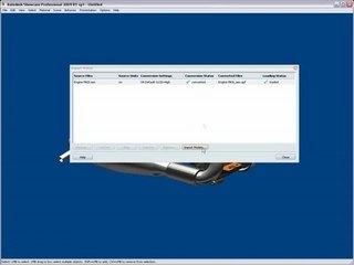 Autodesk Showcase 2010 Import Data