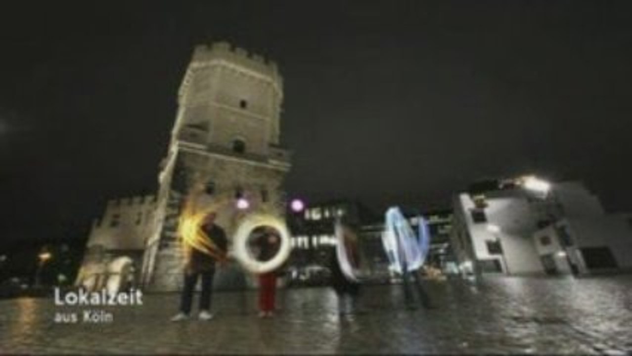 Lichtfaktor bei lokalzeit, köln