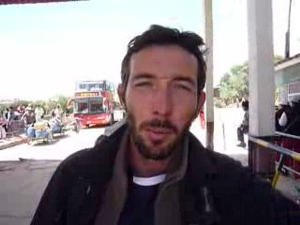 Yannos et Fanch, Passage de la frontiere Bolivie Argentine