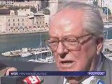 Jean-Marie Le Pen au JT de France 3 Marseille