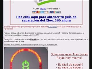 Reparar xbox 360 - 3 luces rojas