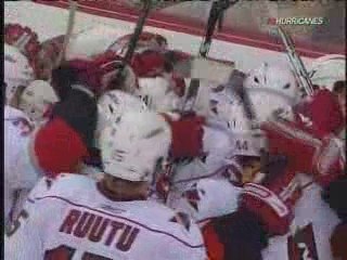 Hurricanes rally to defeat Devils in Game 7 (4/28/09)