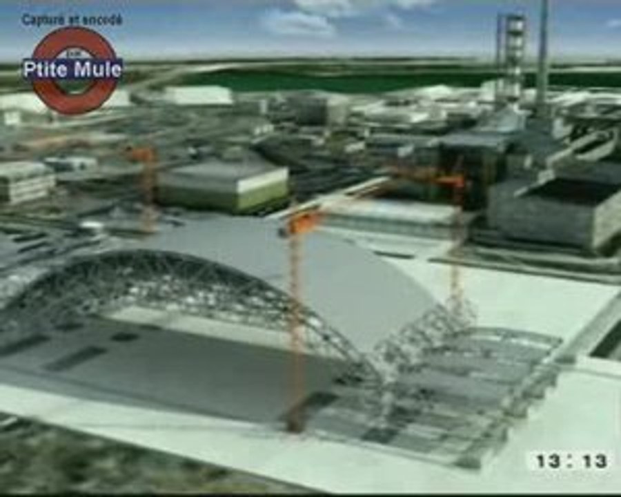 Tchernobyl : le nouveau sarcophage
