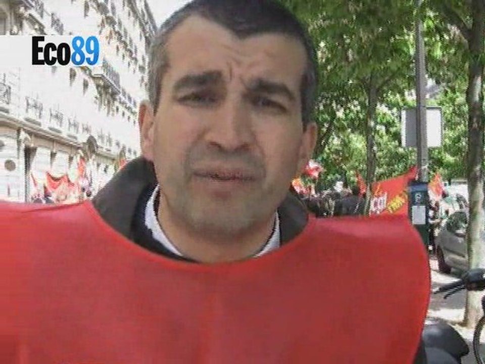 Manifestation des salariés de la Fnac et de Conforama