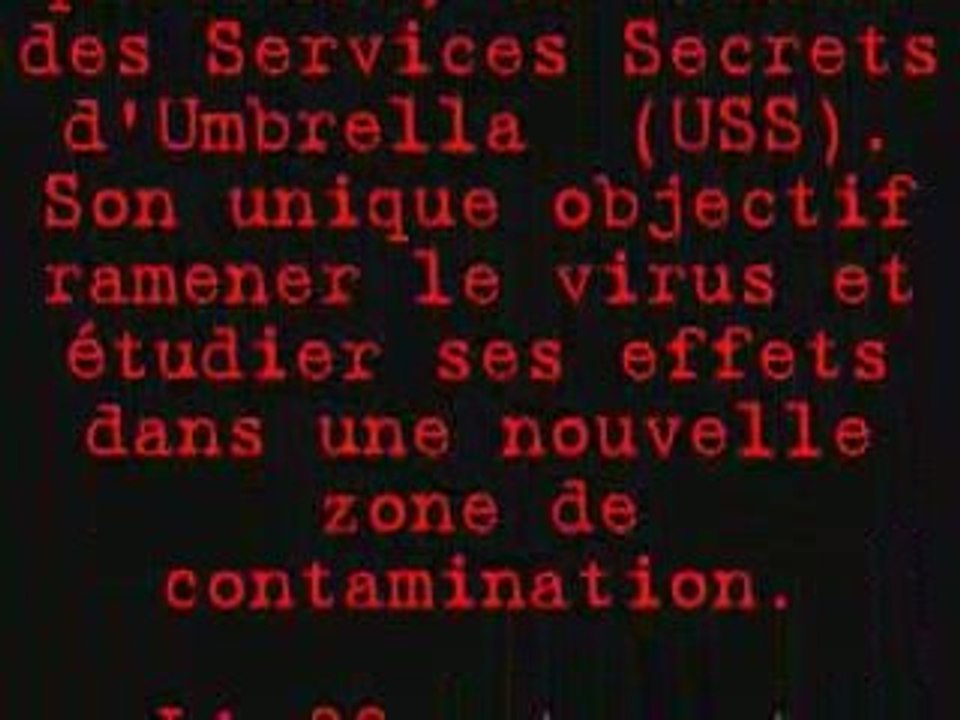 Resident evil