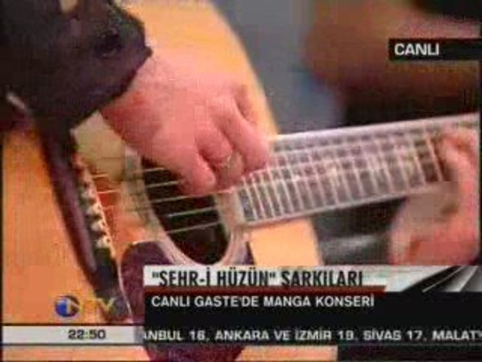 maNga - Cevapsız Sorular ~ Akustik ~ ( NTV - Canlı Gaste )