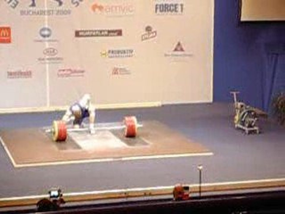 halterophilie : championnat d'Europe 2009