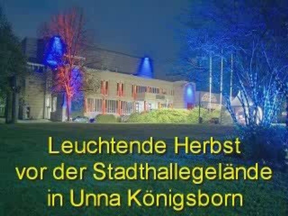 Leuchtende Herbst in Unna