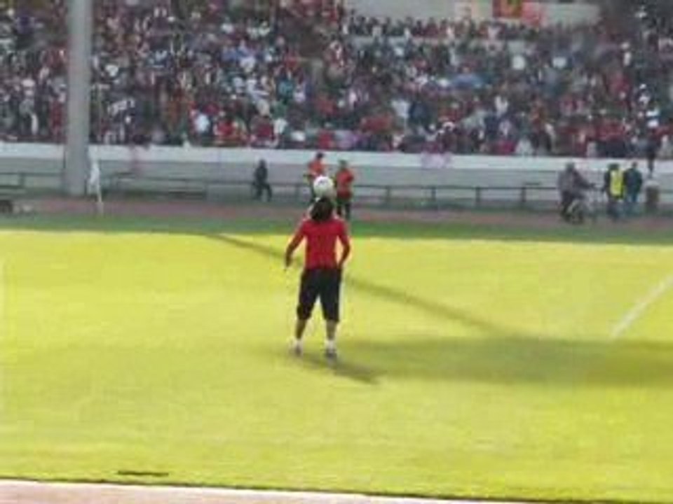 Ronaldinho au Maroc