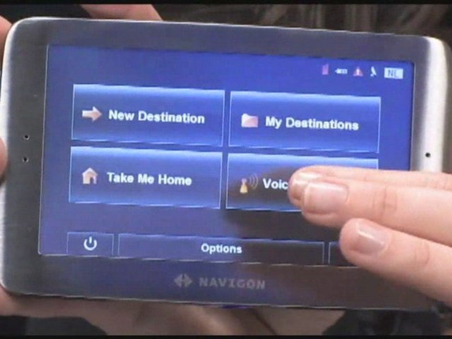 ⁣Navigon 8100T GPS Navigation