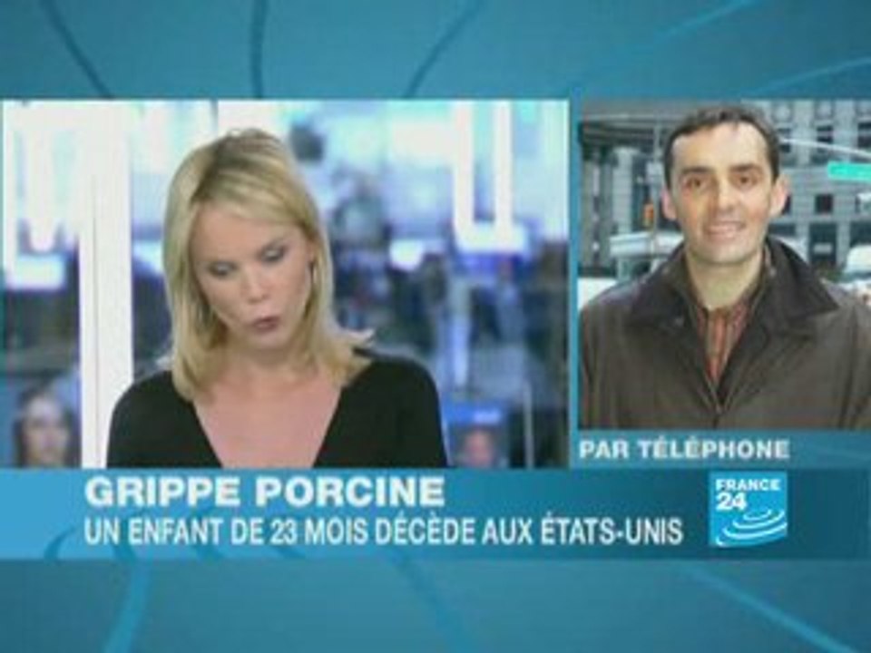 Grippe porcine: un enfant de 23 mois décède aux Etats-Unis