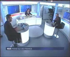 Extrait du journal  de France 3 IDF - 16 avril 2009
