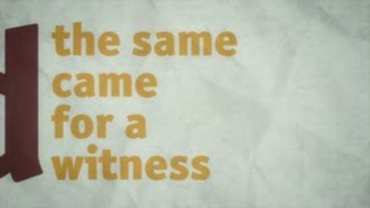 Gospel of John 1:1 - 1:9, based on  Voxbiblia's audiobibles.